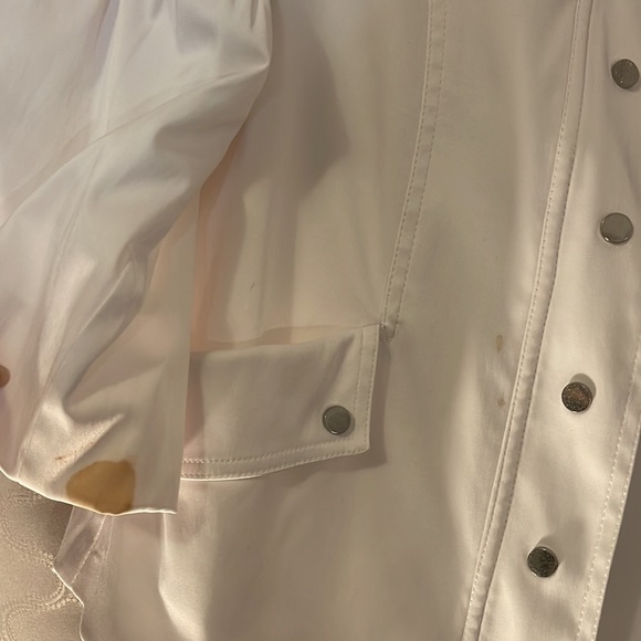 White Cache Blazer Cargo Pants Set - Picture 7 of 9